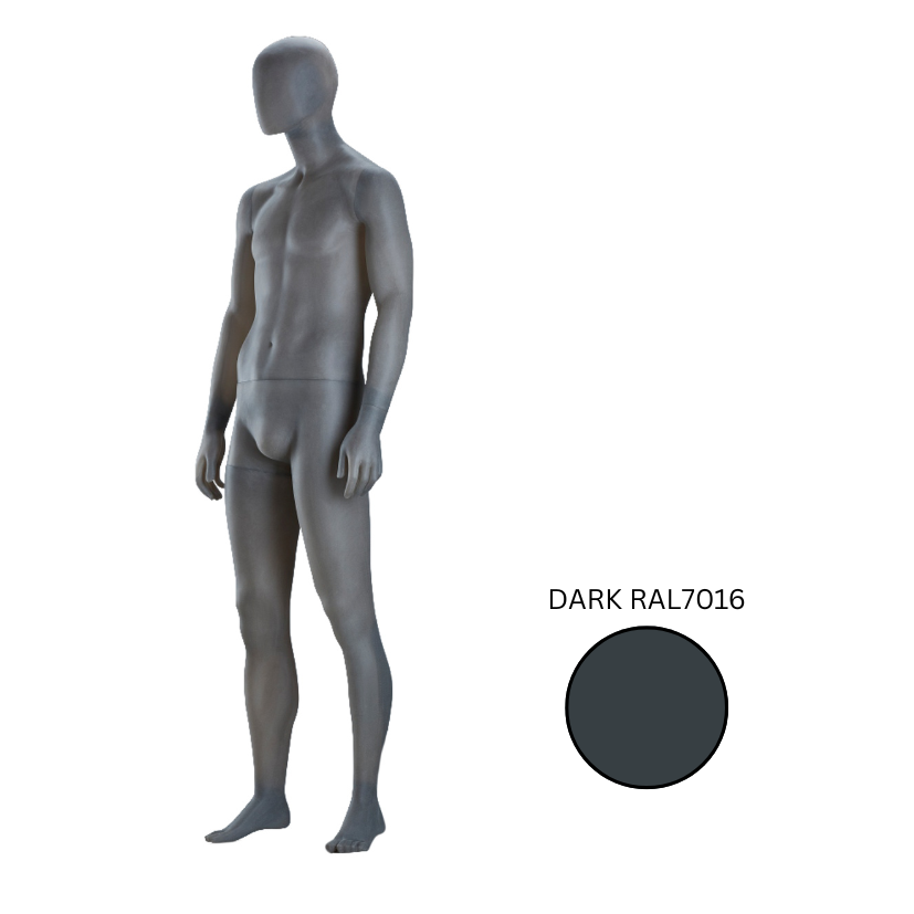 Male Casual Mannequin Arms By Sides