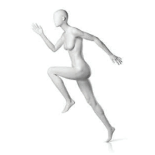Female Sport Running Sprinter