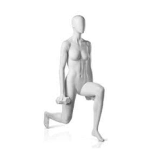 Female Sport Mannequin Lunge