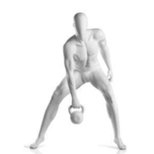 Male With Kettle Bell