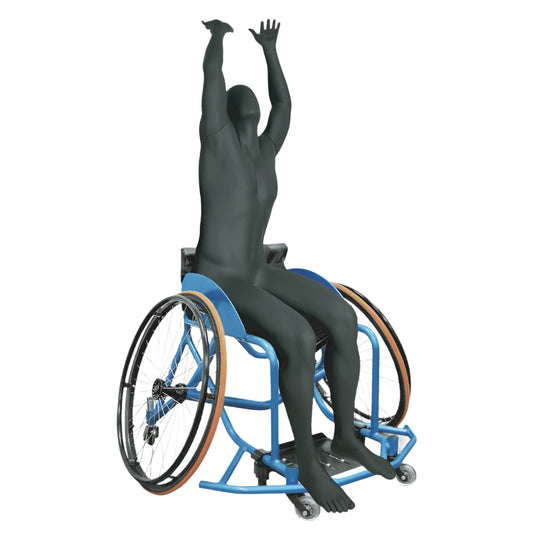Male Wheelchair Basketball Mannequin