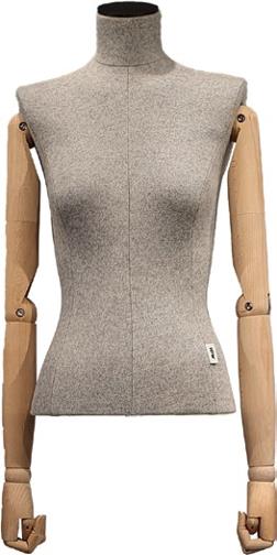 Female Fabric Torso with Articulated Arms