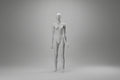 White Retail Display Mannequin - Arms by Side