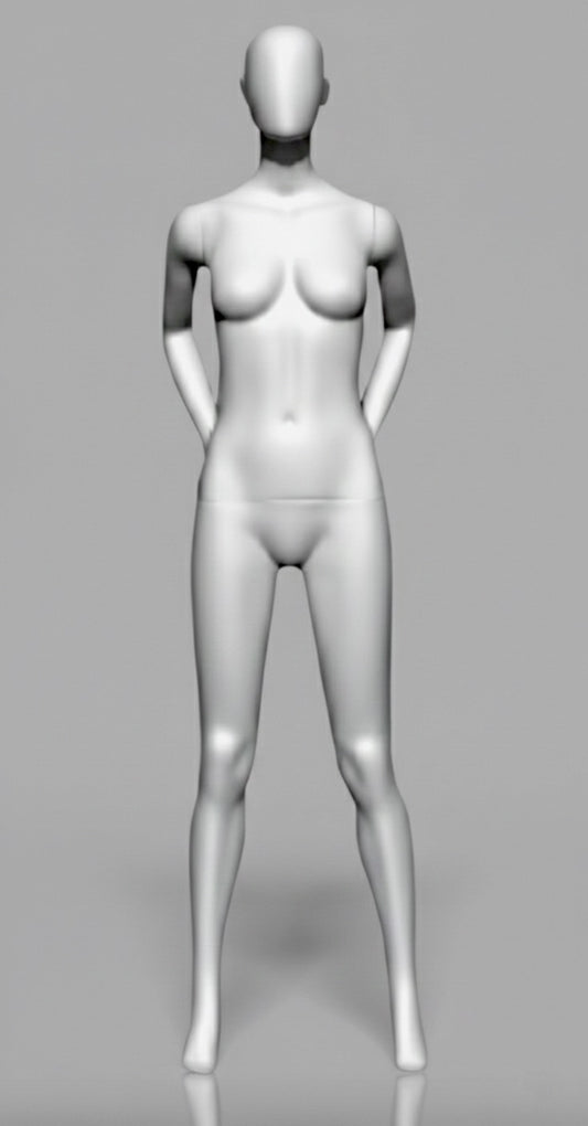 Female Casual Mannequin Hands behind Back