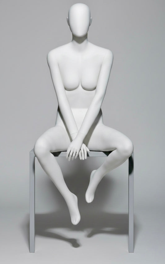 Female Casual Sitting Mannequin