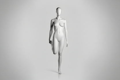 Female Stretch Mannequin - Light Grey (7046)