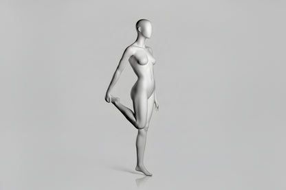 Female Stretch Mannequin - Light Grey (7046)