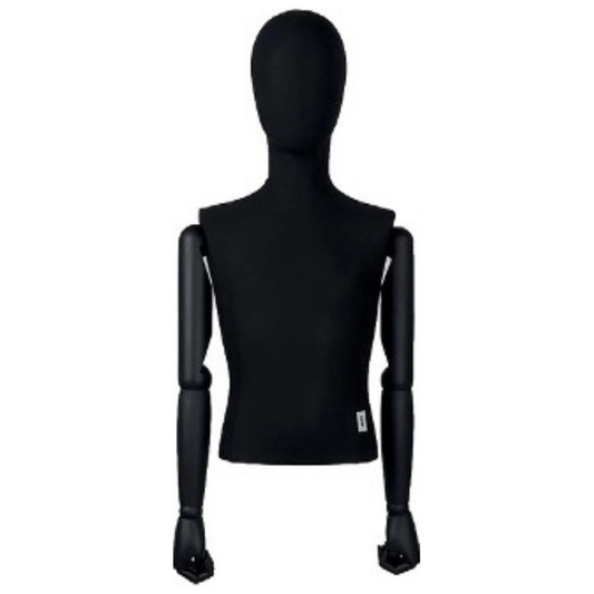 Junior Torso 12 Year Old Black Articulated Arms