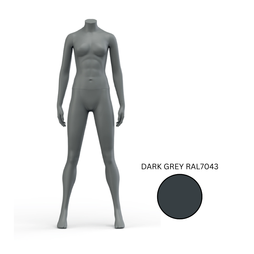Headless Female Athletic Mannequin