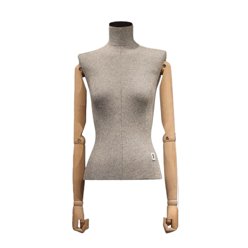 Female Fabric Torso with Articulated Arms