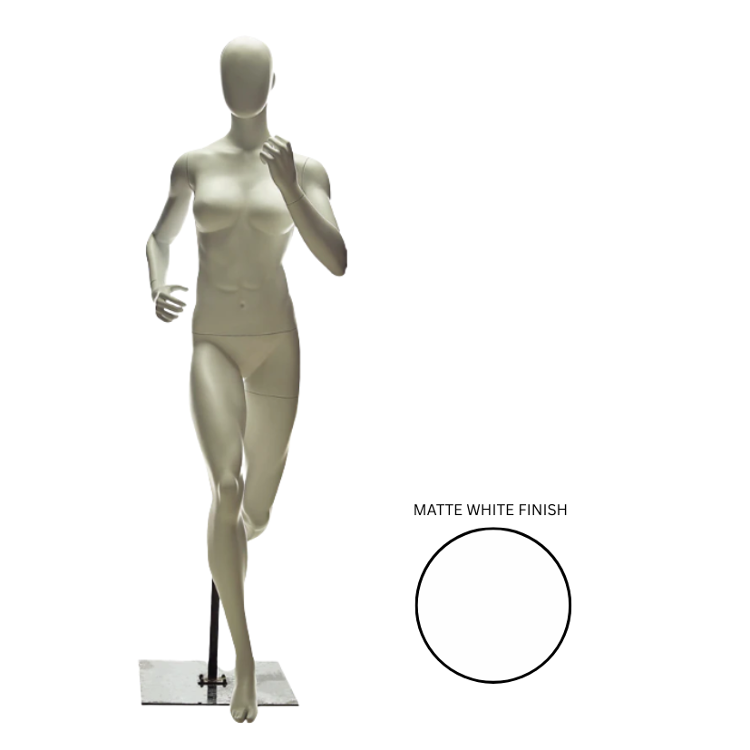 Female Runner - White