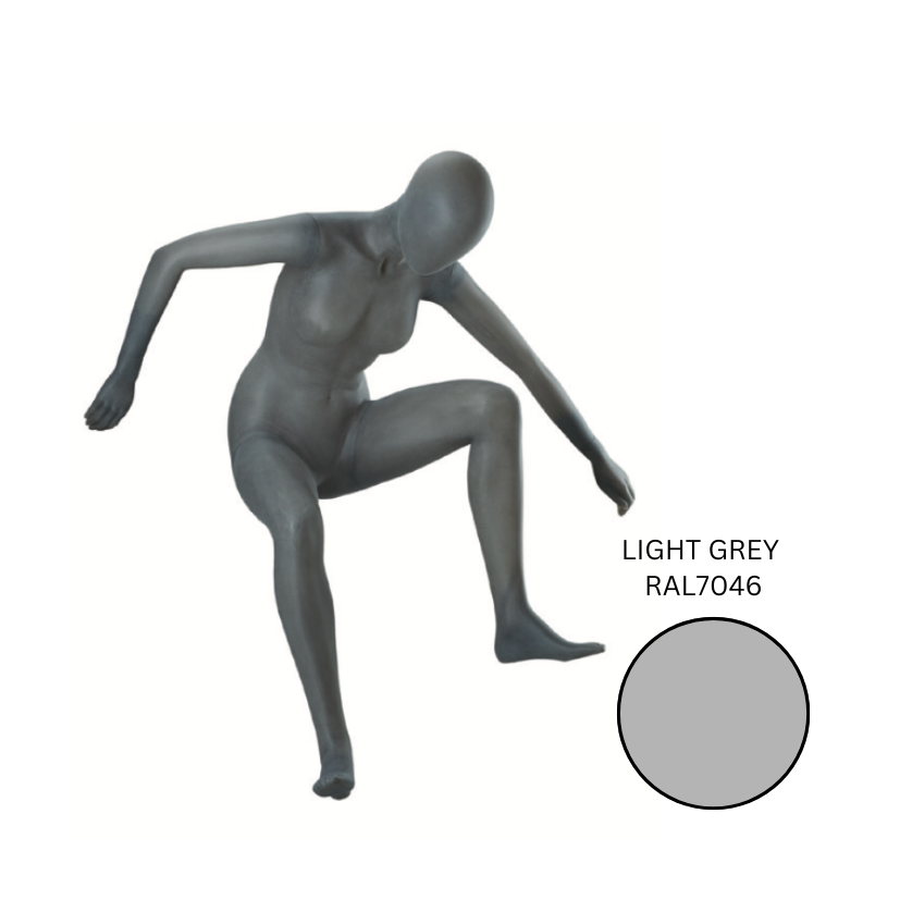 Female Skateboarding Mannequin