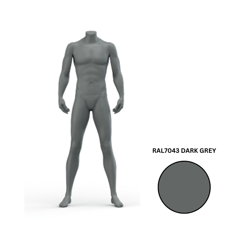 Headless Male Athletic Mannequin