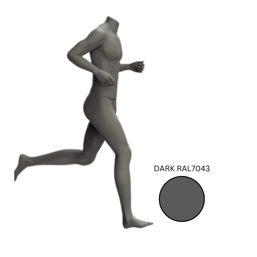 Headless Male Running Mannequin