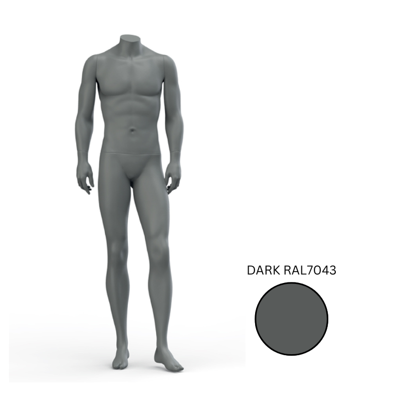 Male Sport Lifestyle Pose Headless Mannequin