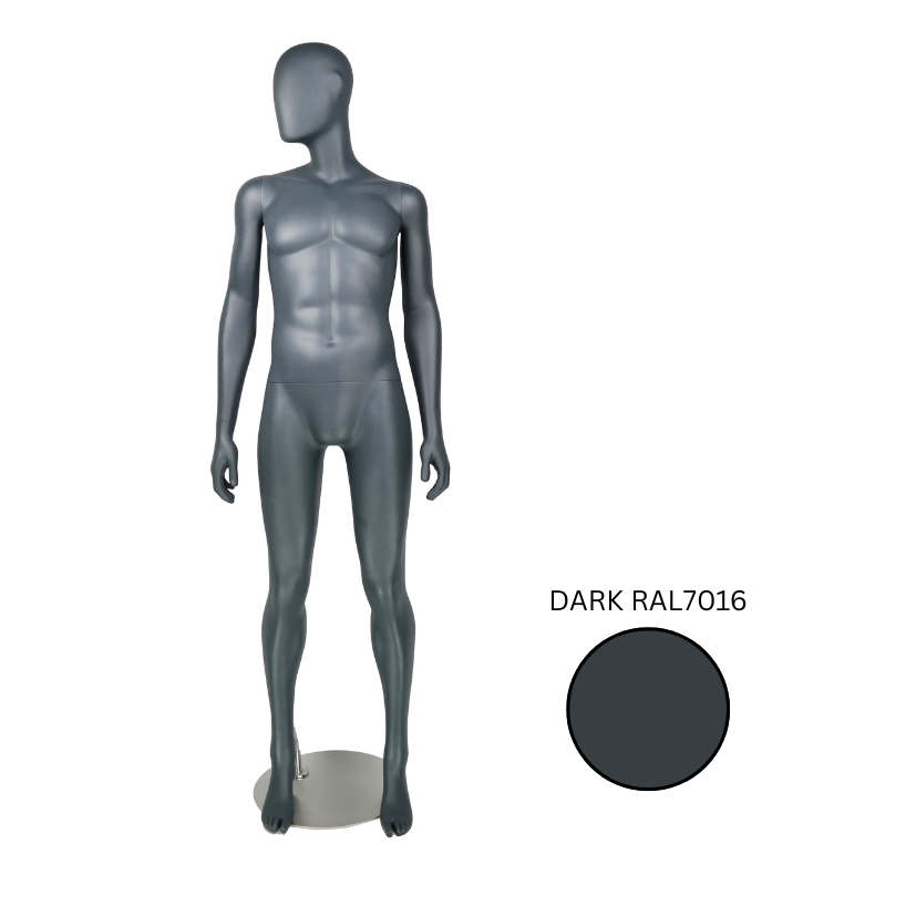 Male Casual Mannequin Head to Side