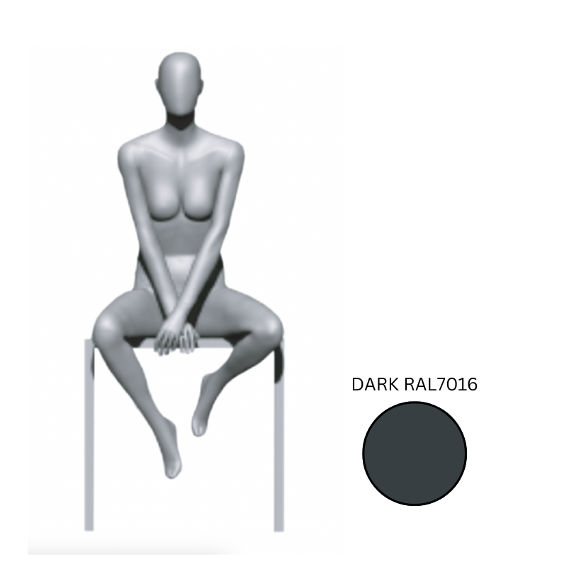Female Casual Sitting Mannequin