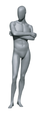 Male Casual Lifestyle Mannequin - Arms Crossed