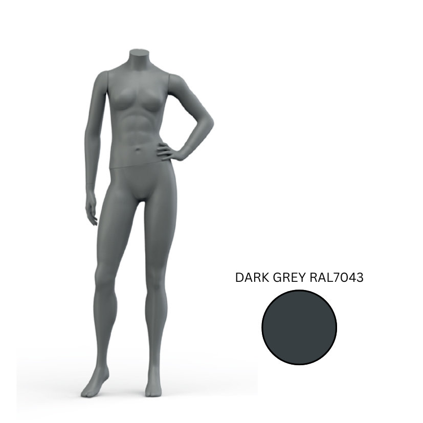 Female Training Lifestyle Headless Mannequin
