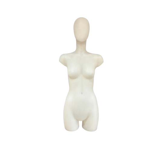 Frosted Female Torso with Head