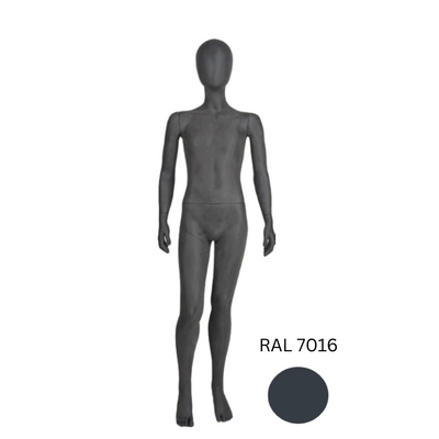 Junior Male Mannequin Dark Grey