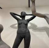 Female Mannequin Dark Grey Lifestyle Pose