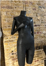 hanging female bust